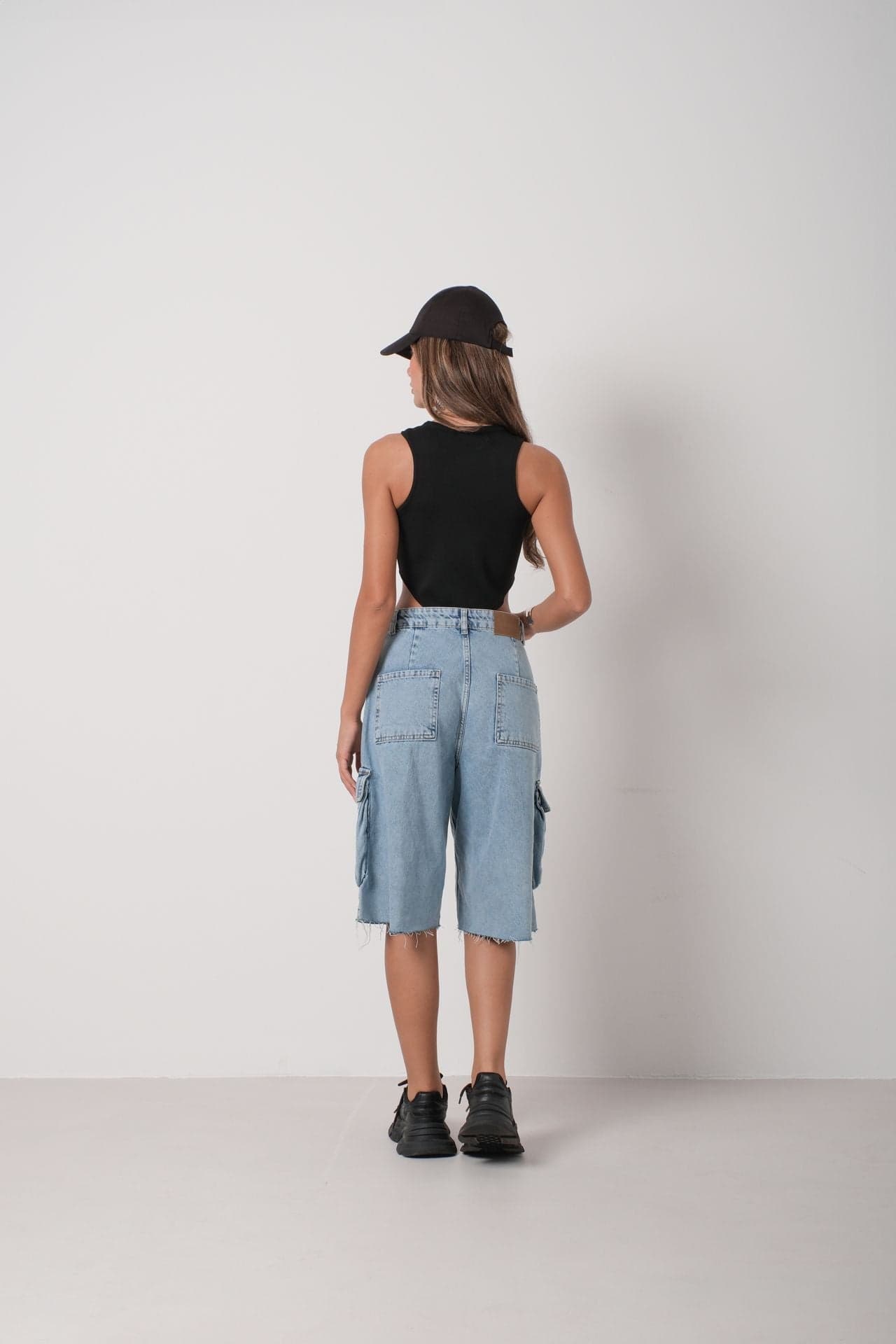 Pencere Detay Yüzücü Bodysuit görsel 5