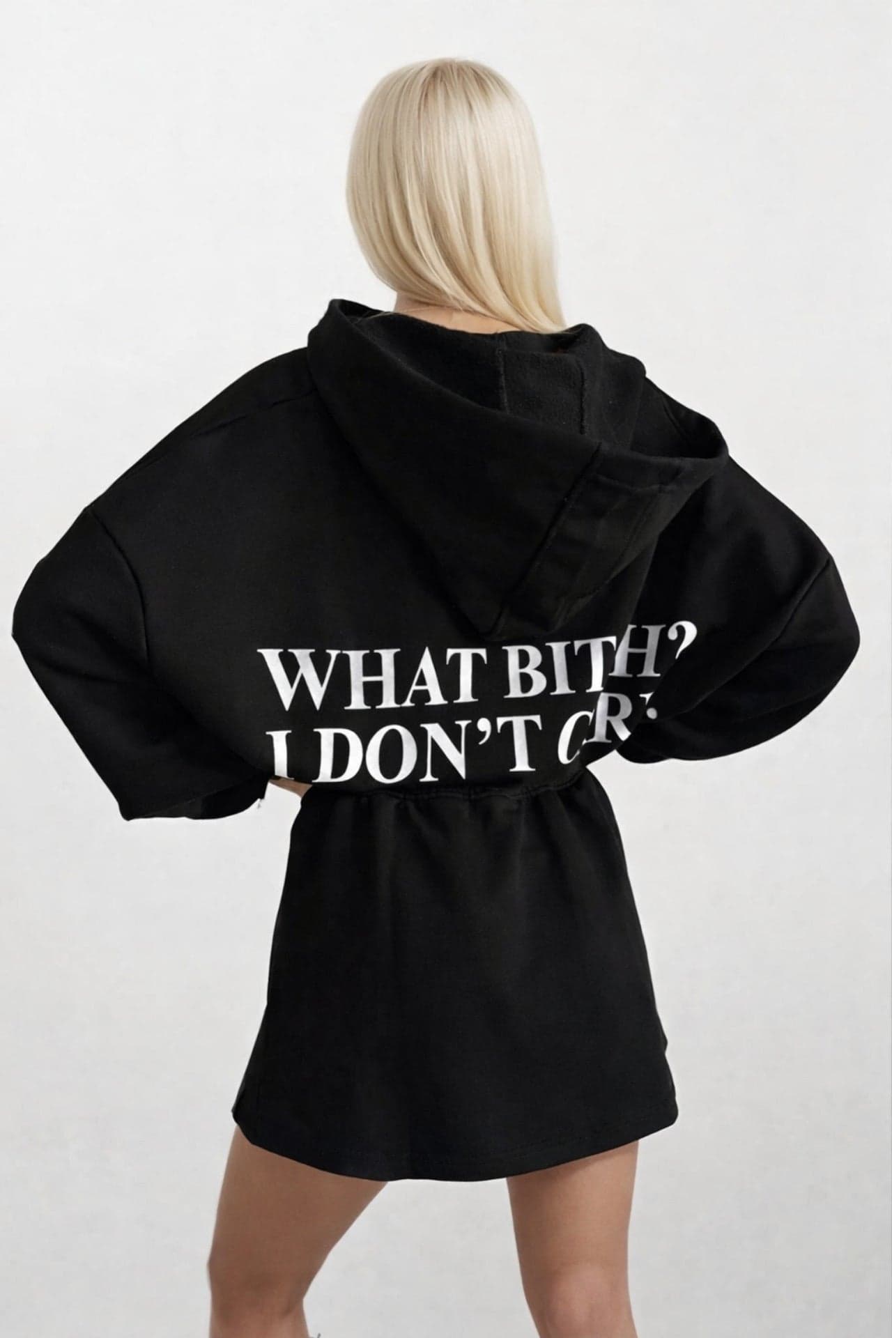 Beli Lastikli Fermuarlı Sweatshirt görsel 2