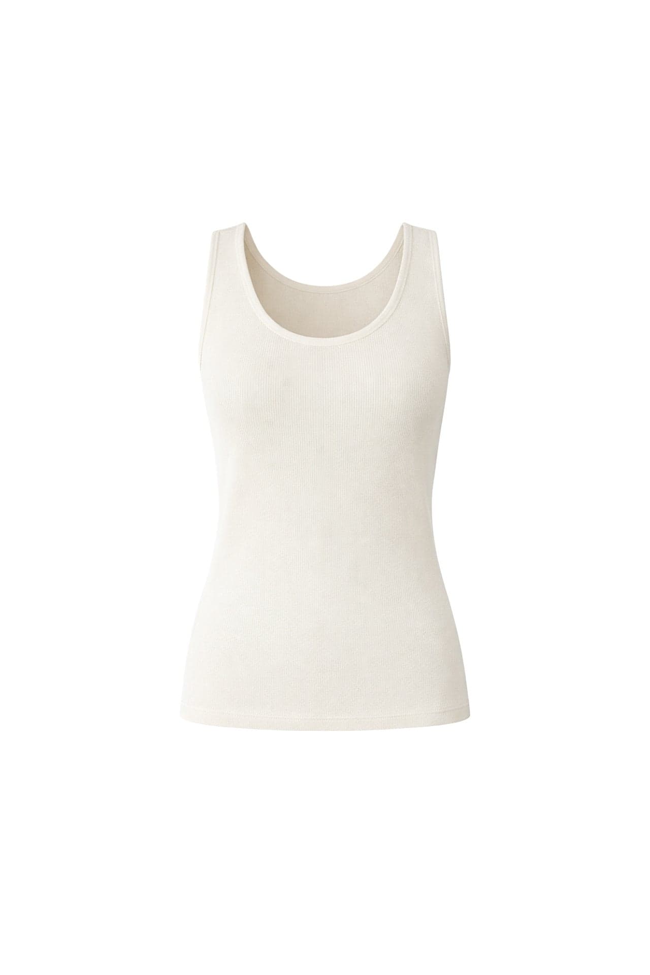 Oval Yaka Basic Triko Top görsel 5