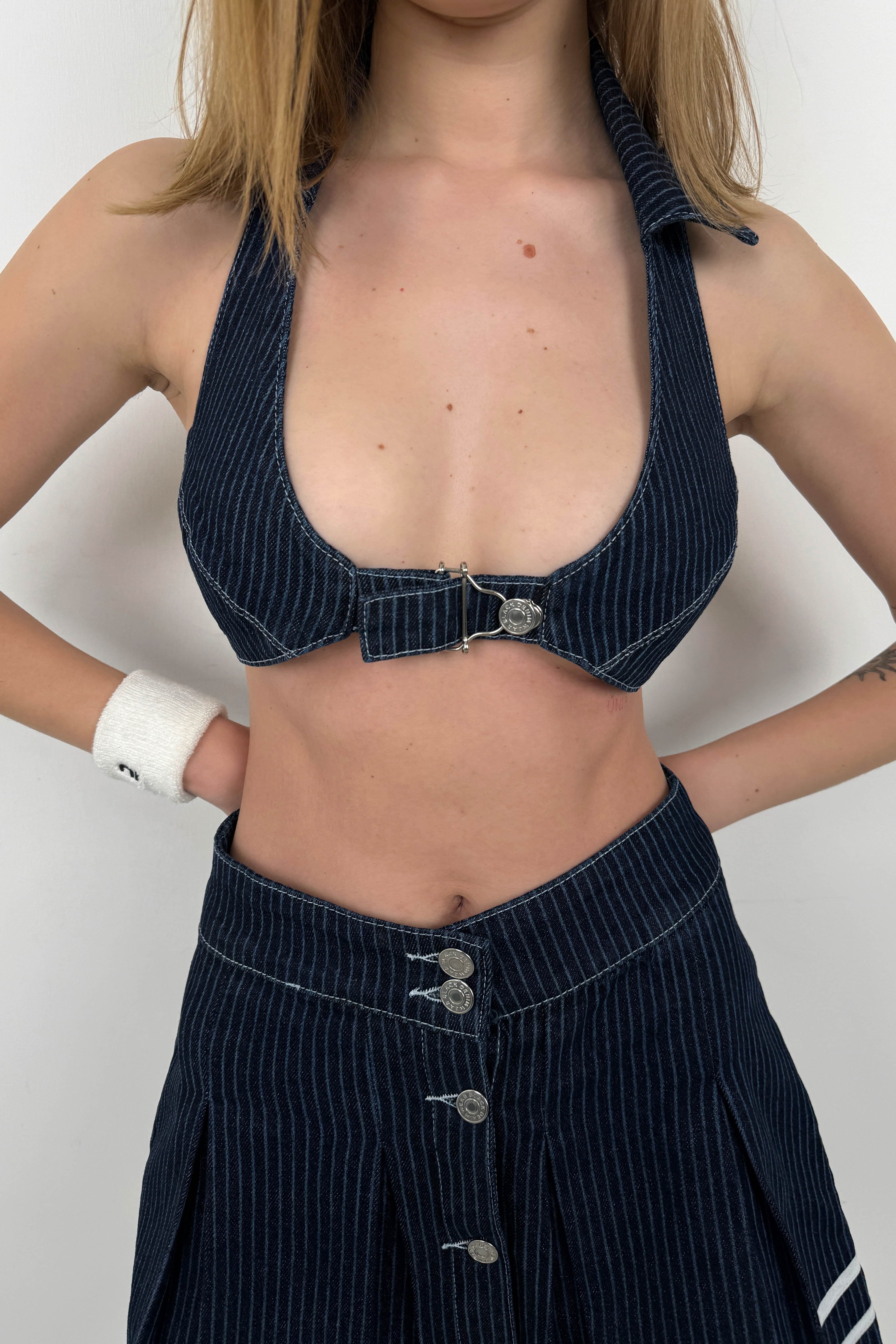 Polo Yaka Tiny Crop görsel 2