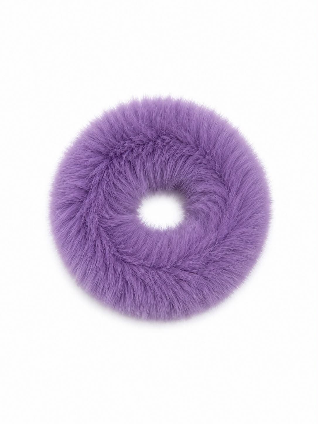 T118 Lila Peluş Toka