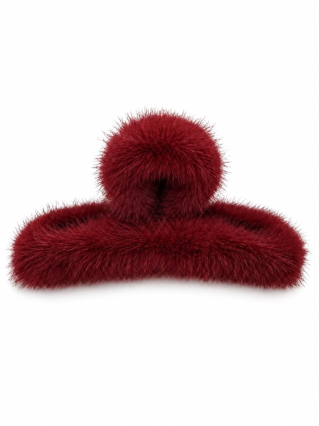 T17 Bordo Peluş Toka