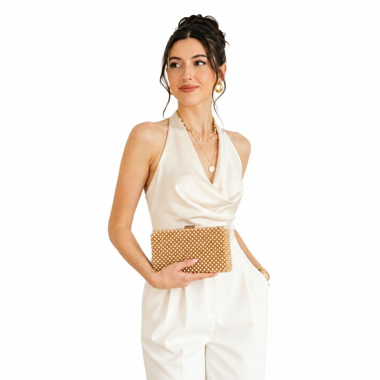 Clutch Crema görsel 6