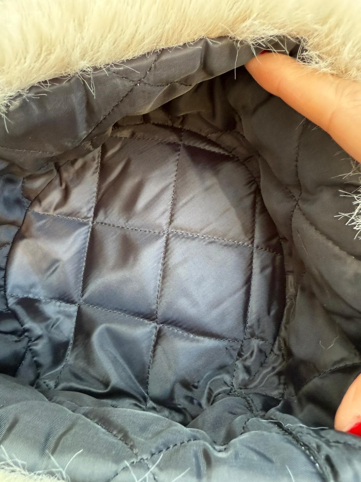 14626 Rus Tarzı Bej Peluş Kalpak Şapka görsel 4