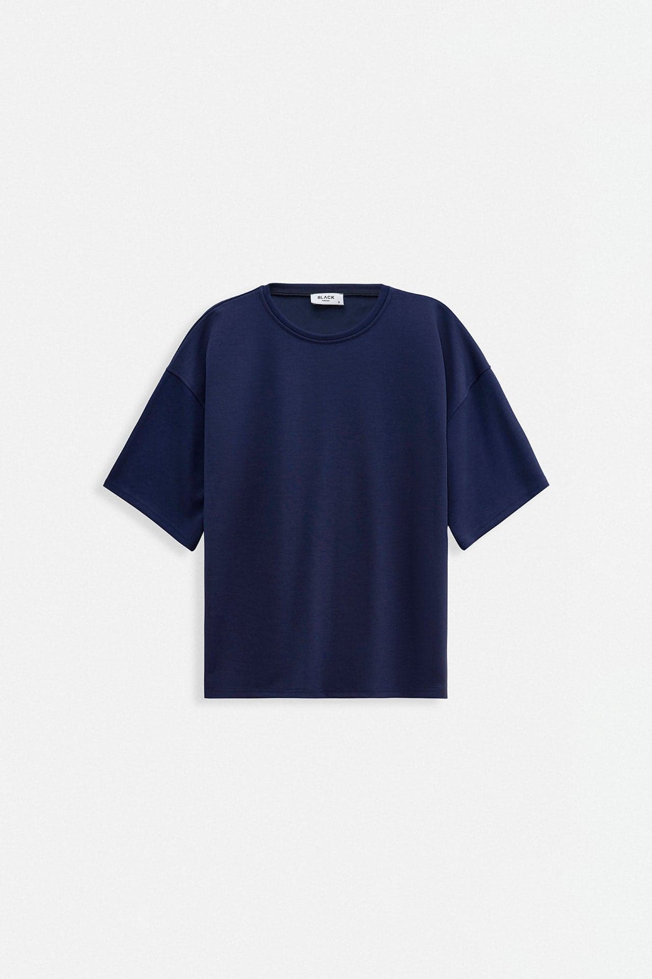 Bisiklet Yaka Oversize T-Shirt görsel 7