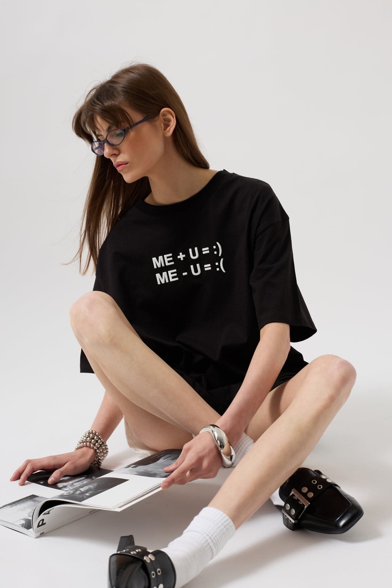 Kabartma Baskılı T-Shirt görsel 1