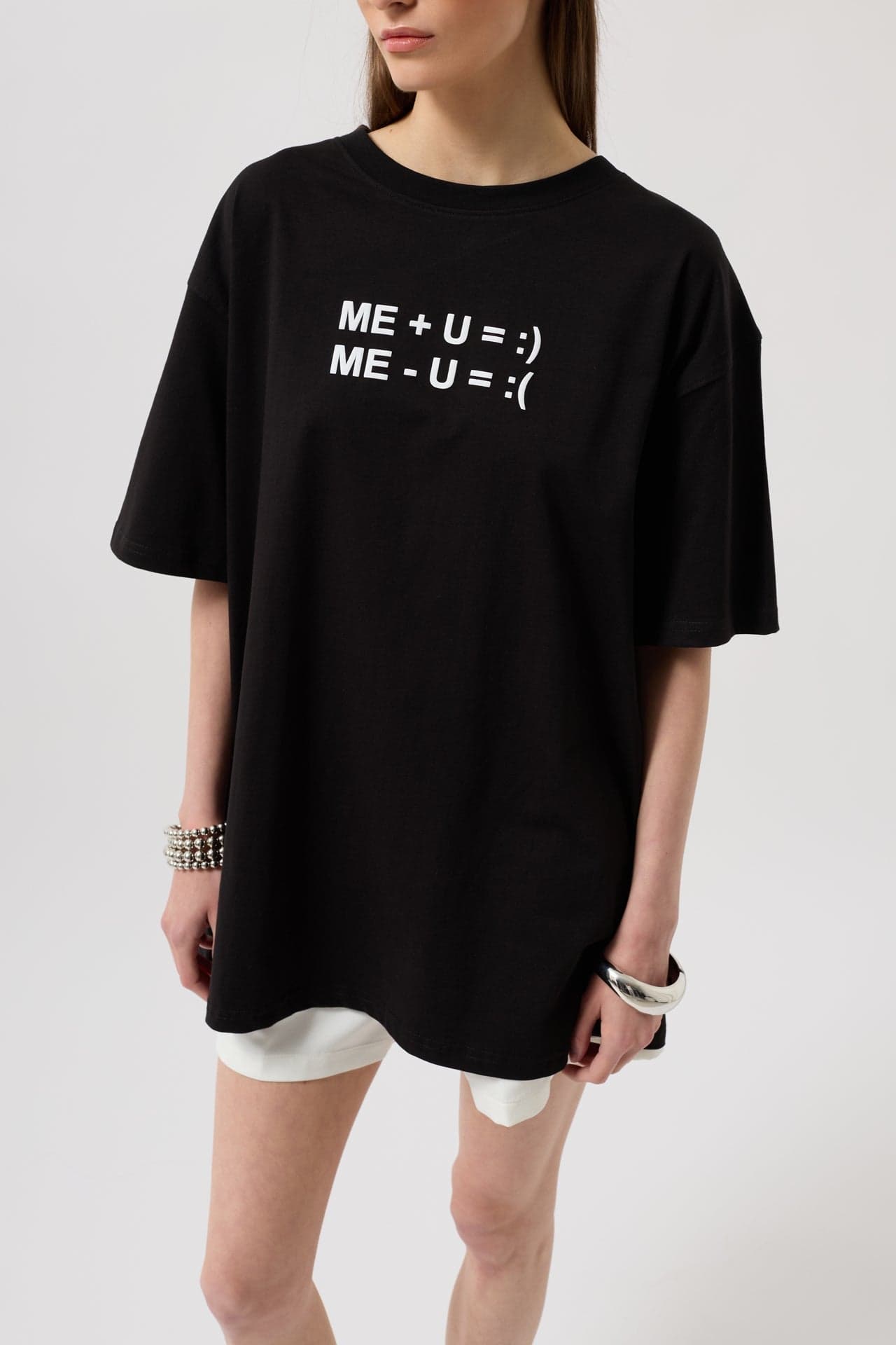 Kabartma Baskılı T-Shirt görsel 4