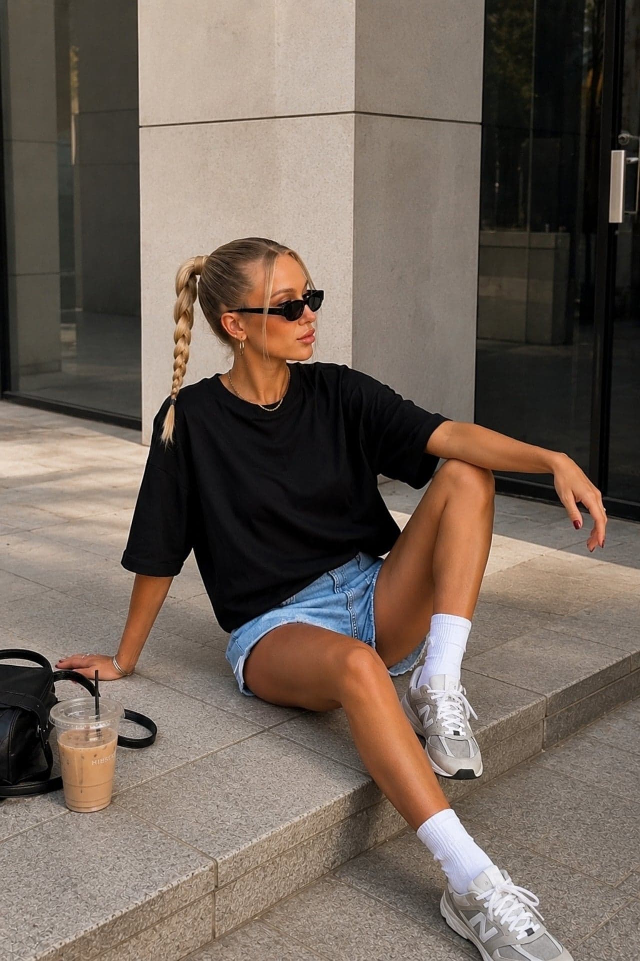 Oversize Basic T-Shirt görsel 4