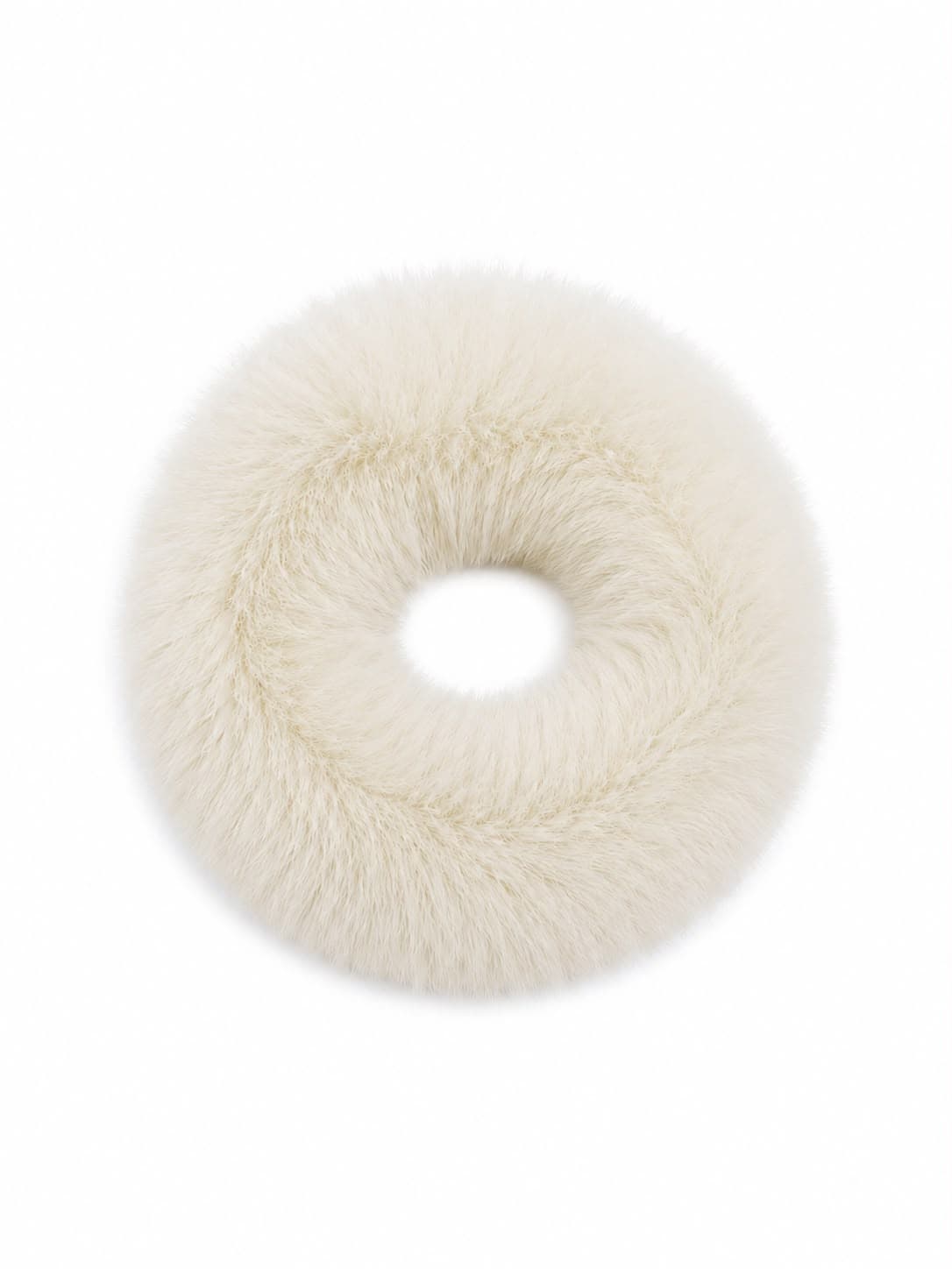 T118 Bej Peluş Toka